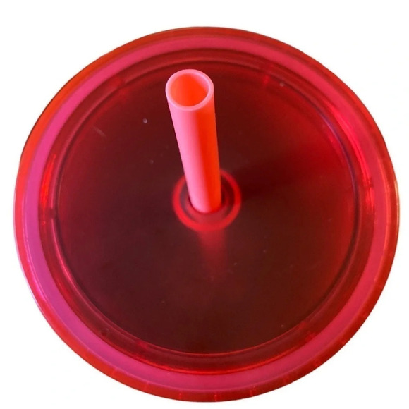 STARBUCKS Cup Tumbler Venti 24oz Shiny Ruby Red w/ Wave Pattern! Collectible NWT - Picture 5 of 6